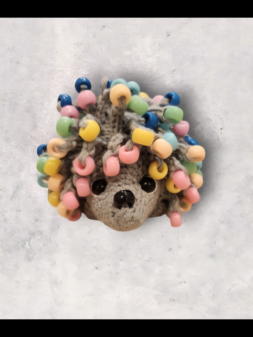Kids Multicolor Beaded Hedgehog Fidget Toy